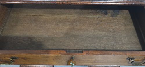 SUPERB GEORGIAN MAHOGANY DESK - ADDITIONAL PHOTO 8