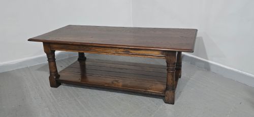OAK PLANK COFFEE TABLE - ADDITIONAL PHOTO 3