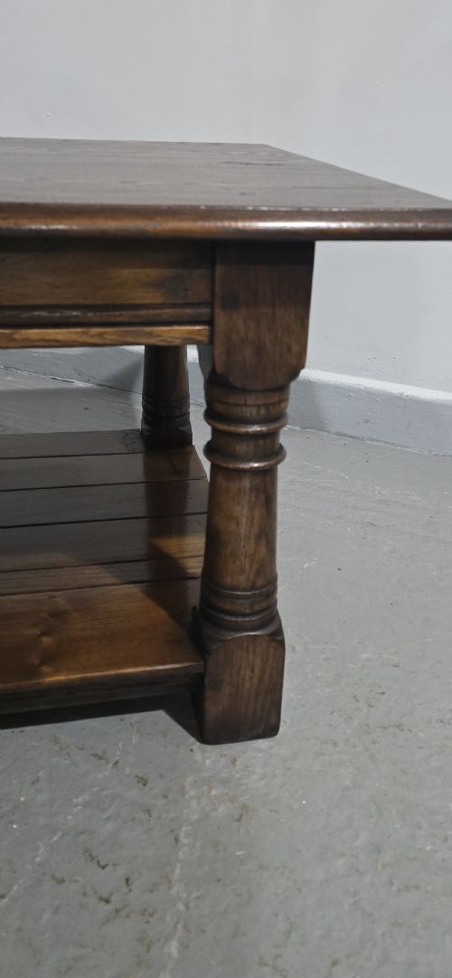 OAK PLANK COFFEE TABLE - ADDITIONAL PHOTO 7