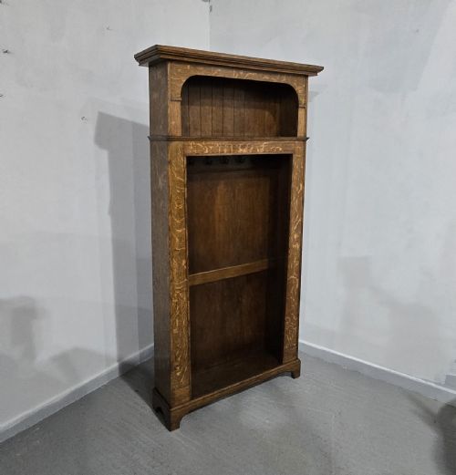 FINE OAK HANGING HALL RROBE - ADDITIONAL PHOTO 8