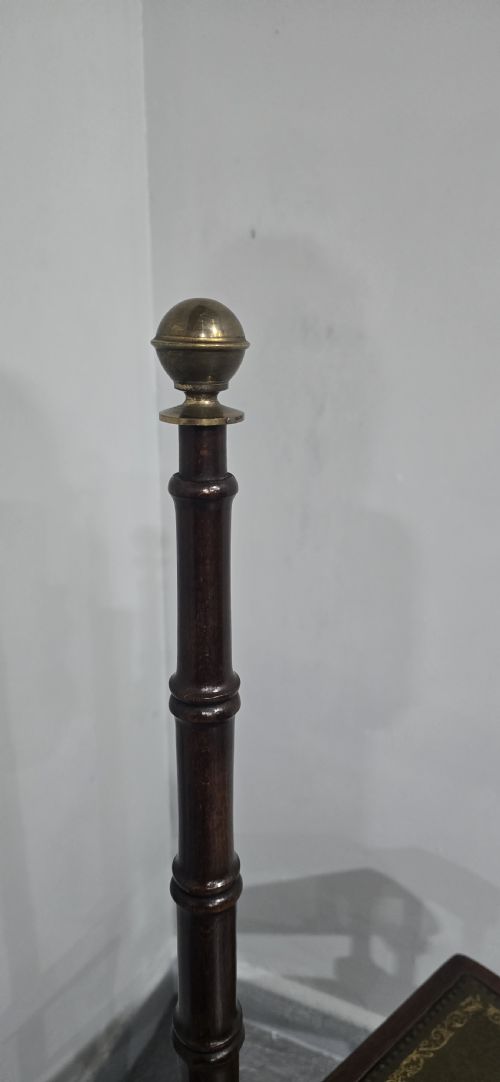 GOOD SET MAHOGANY LIBRARY STEPS - ADDITIONAL PHOTO 6