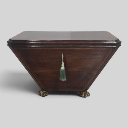 Inlaid Mahogany Wine Cooler by Edwards and Roberts
