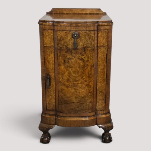 Wonderful Burr Wallnut Side Cabinet