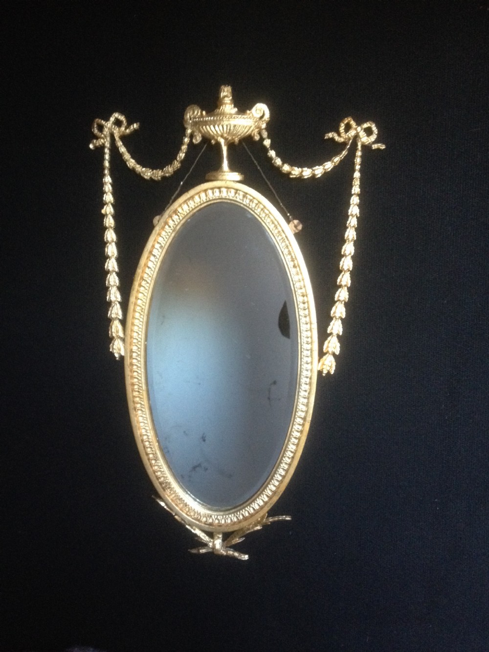 Stunning English Gilt Mirror