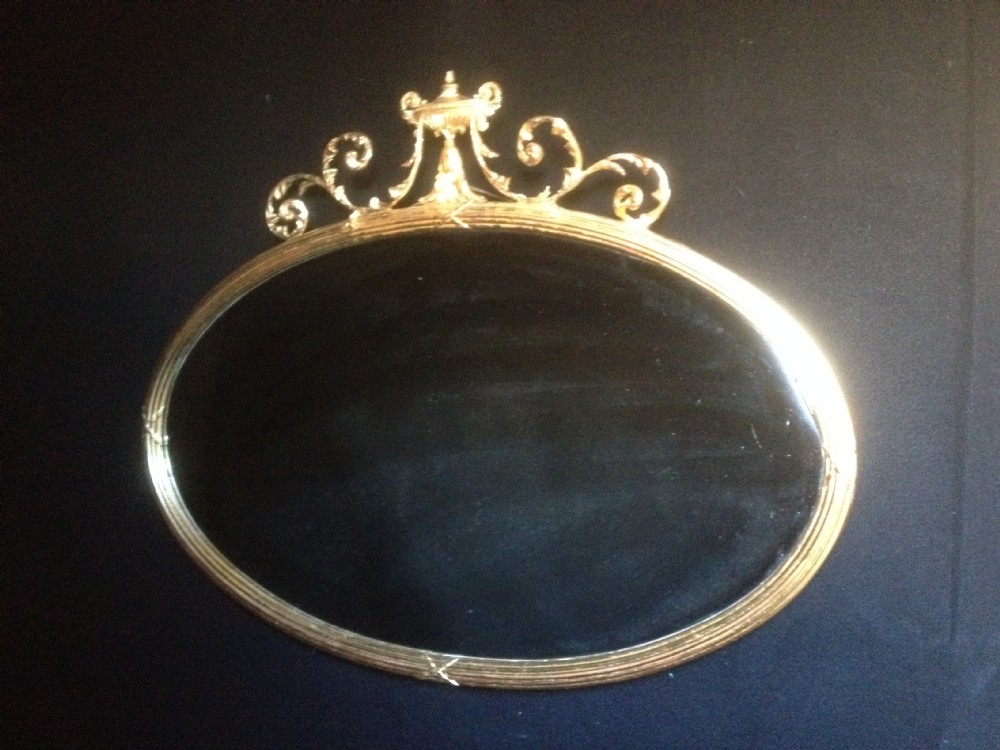 Large English Gilt Mirror