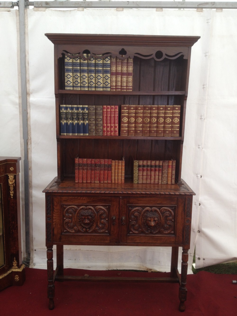 Carved Oak Dresser