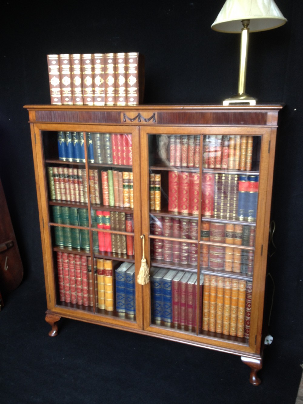 Solid Mahogany Bookcase