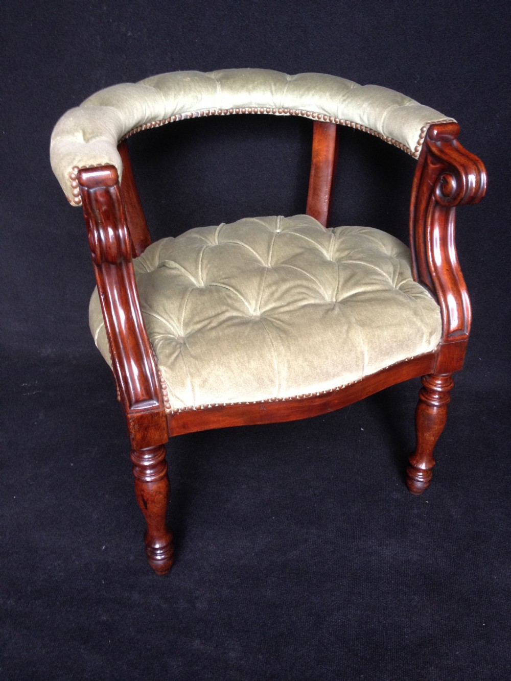 William 4th Mahogany Desk Chair