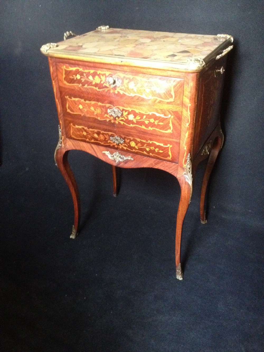 Stunning French Kingwood Cocktail Cabinet