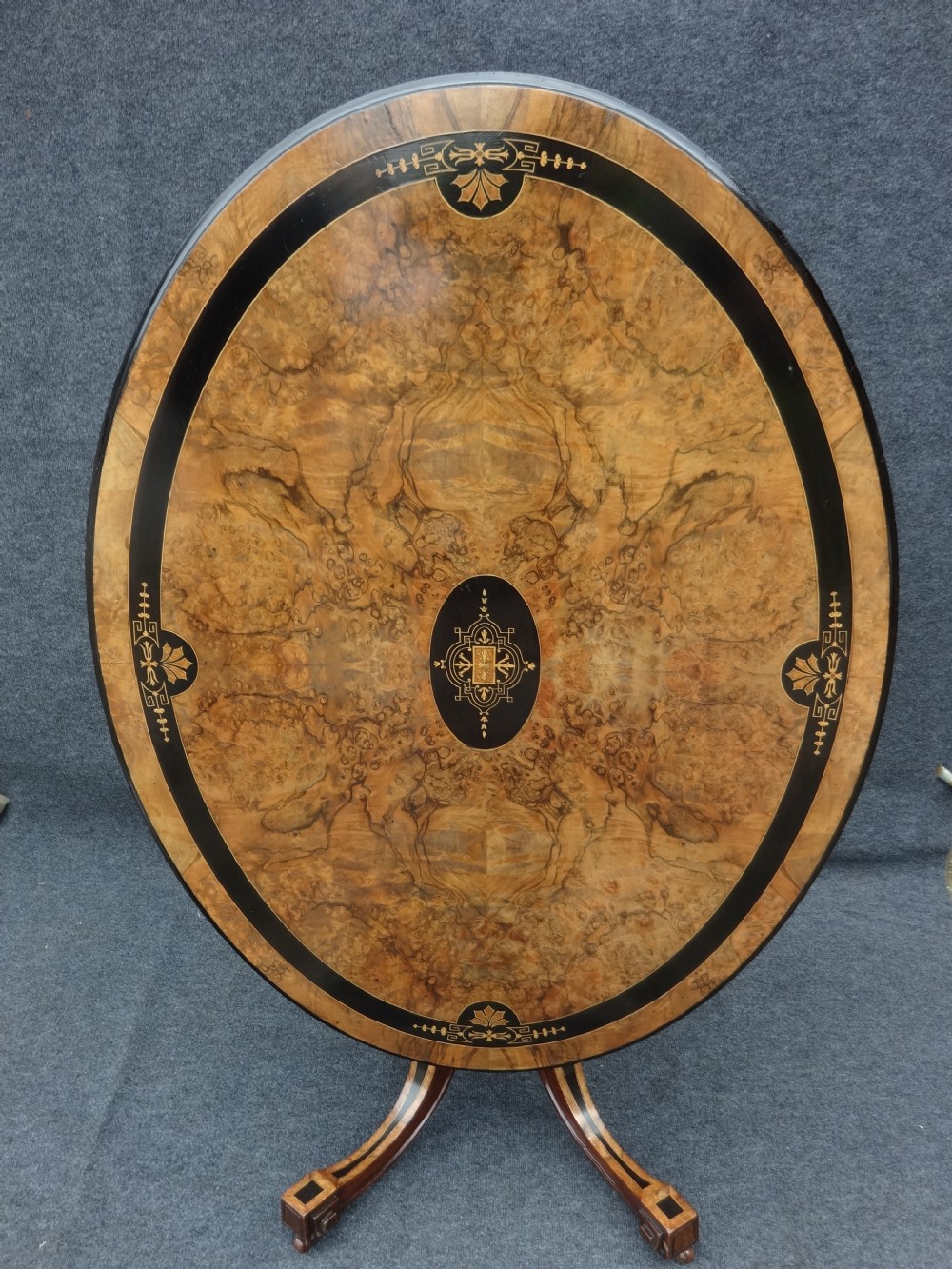 Stunning Burr Walnut Table