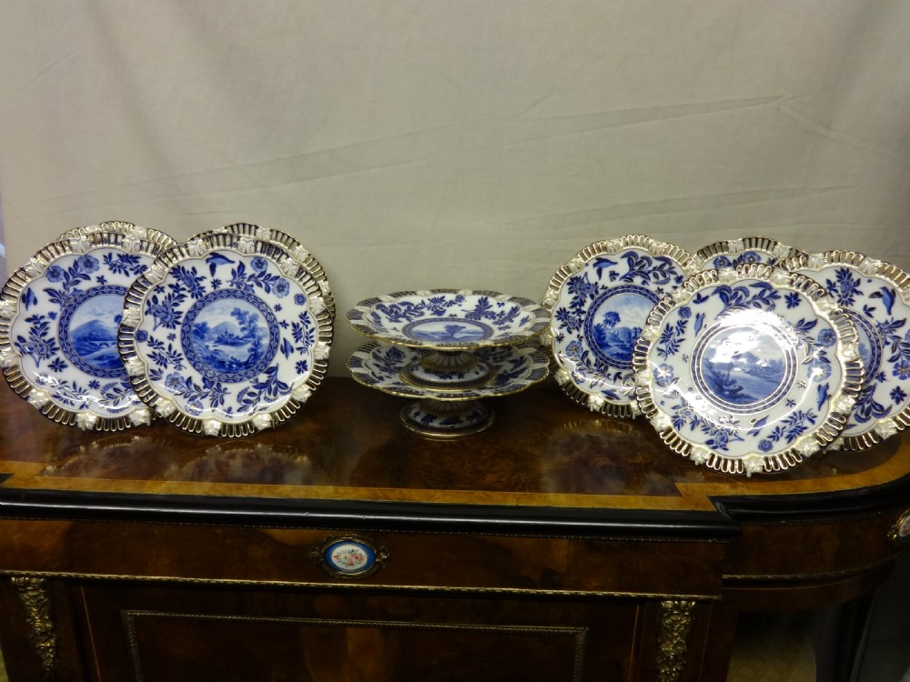 Coalport 10 Piece desert service.