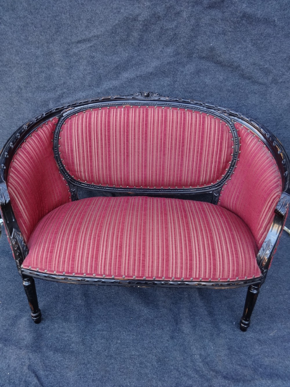 Ebonised Couch