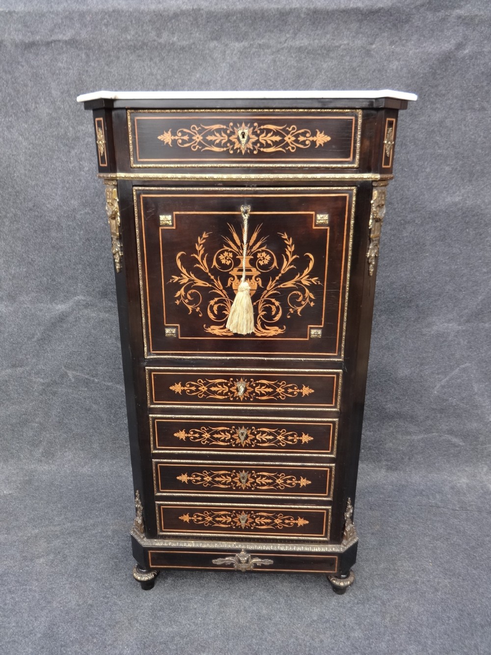 French Inlaid Escritoire
