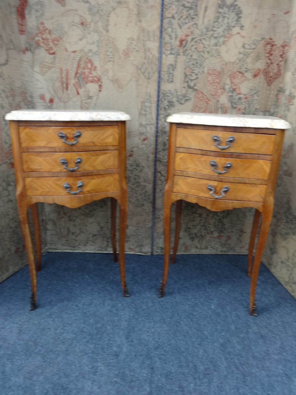 French Kingwood Bedside Cabinet