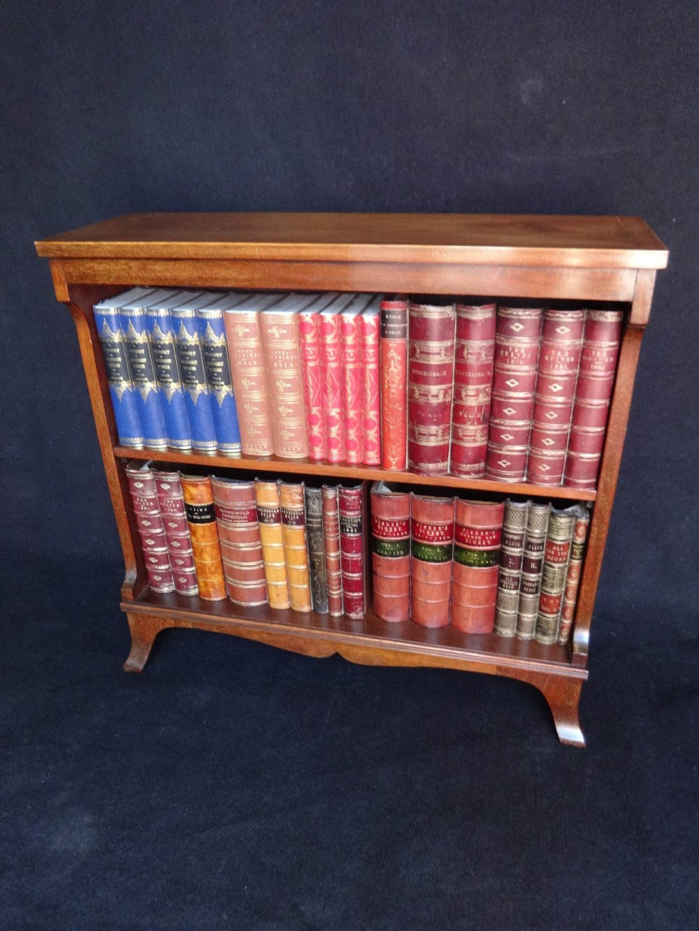 Mahogany Dwarf Bookcase