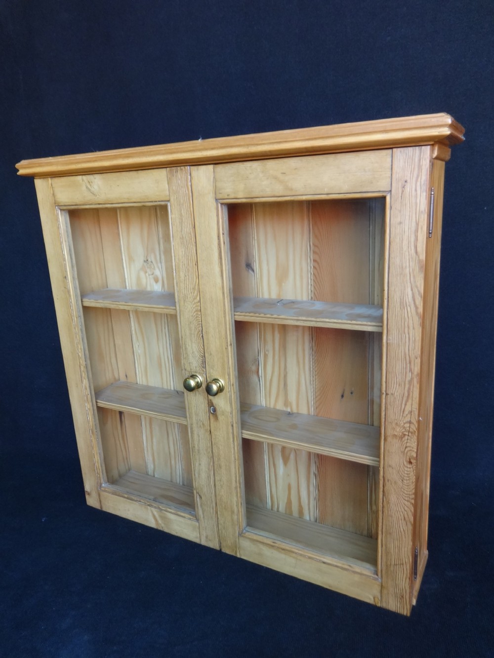 Pine Hanging Wall Cabinet