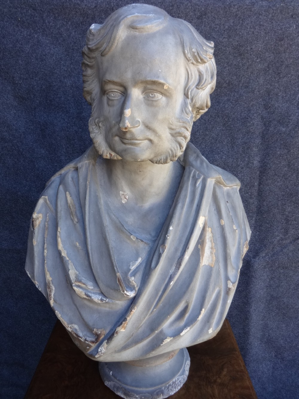 Large Cast bust of Lord Suddeley
