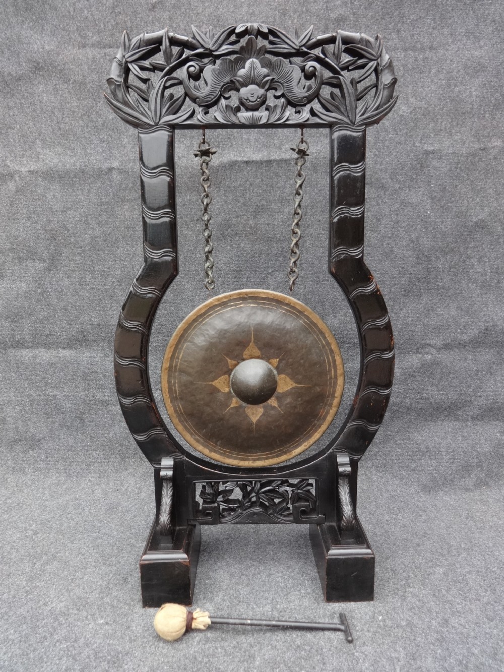 Chinese Carved Table Gong