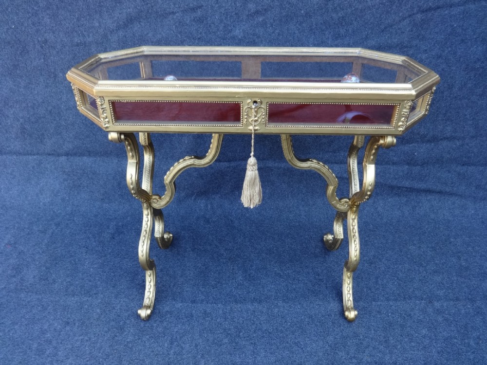 Victorian Gilt Bijouterie table