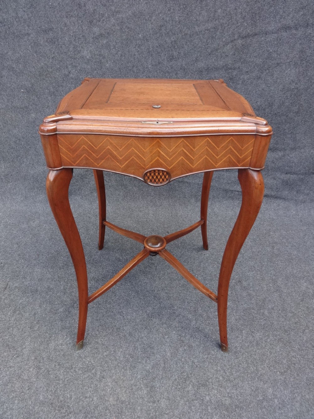 French Inlaid Mahogany work Box