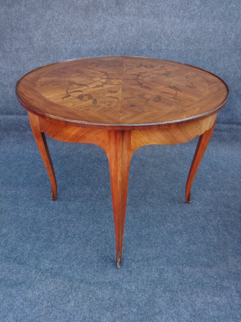 Kingwood and Marquetry Coffee Table