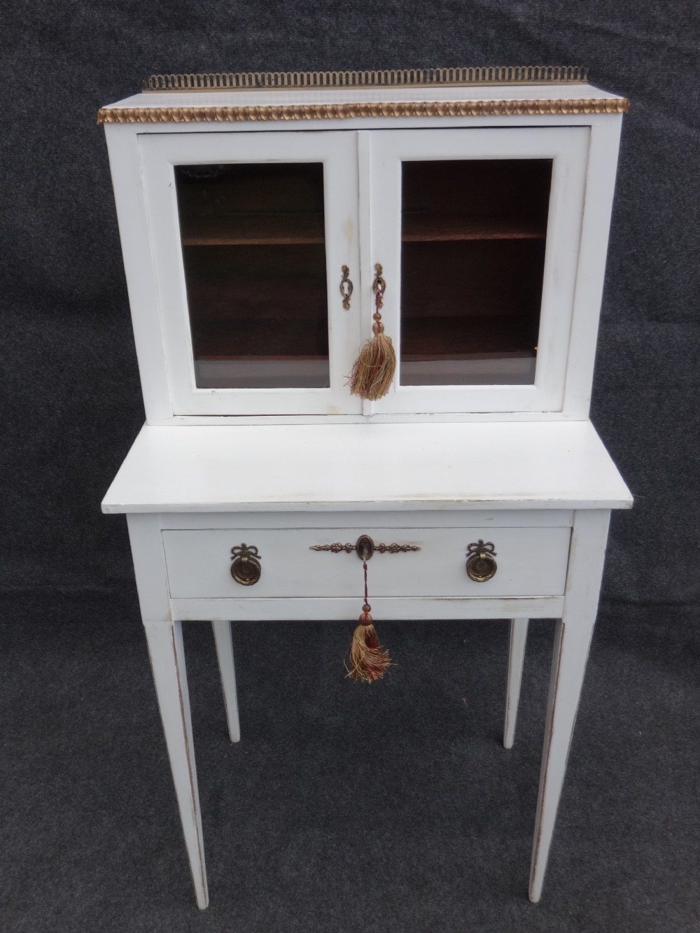 Painted Bonhur du jour/Desk