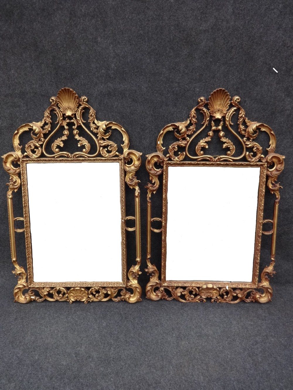 Matched pair Gilt Mirrors