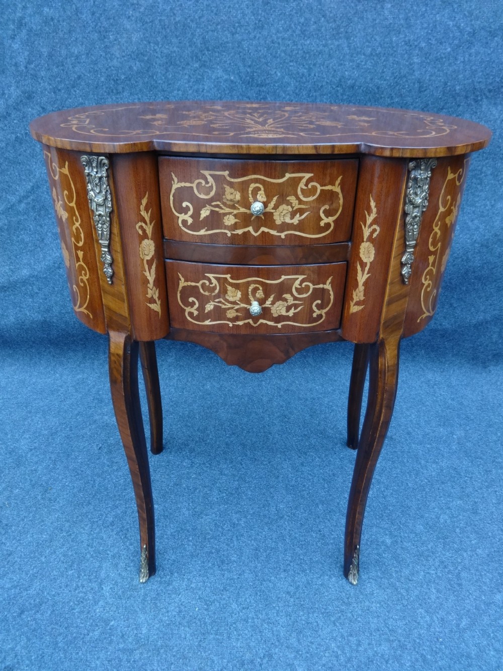 Marquetry Inlaid French Chest of Drawers