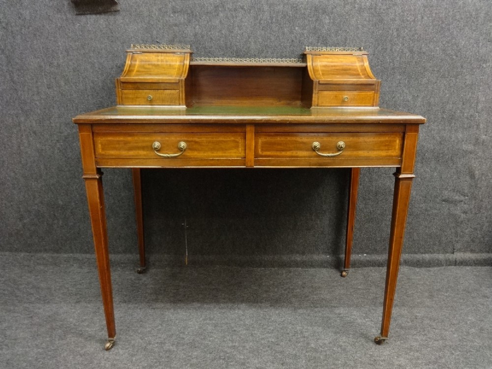 Inlaid Carlton House Desk