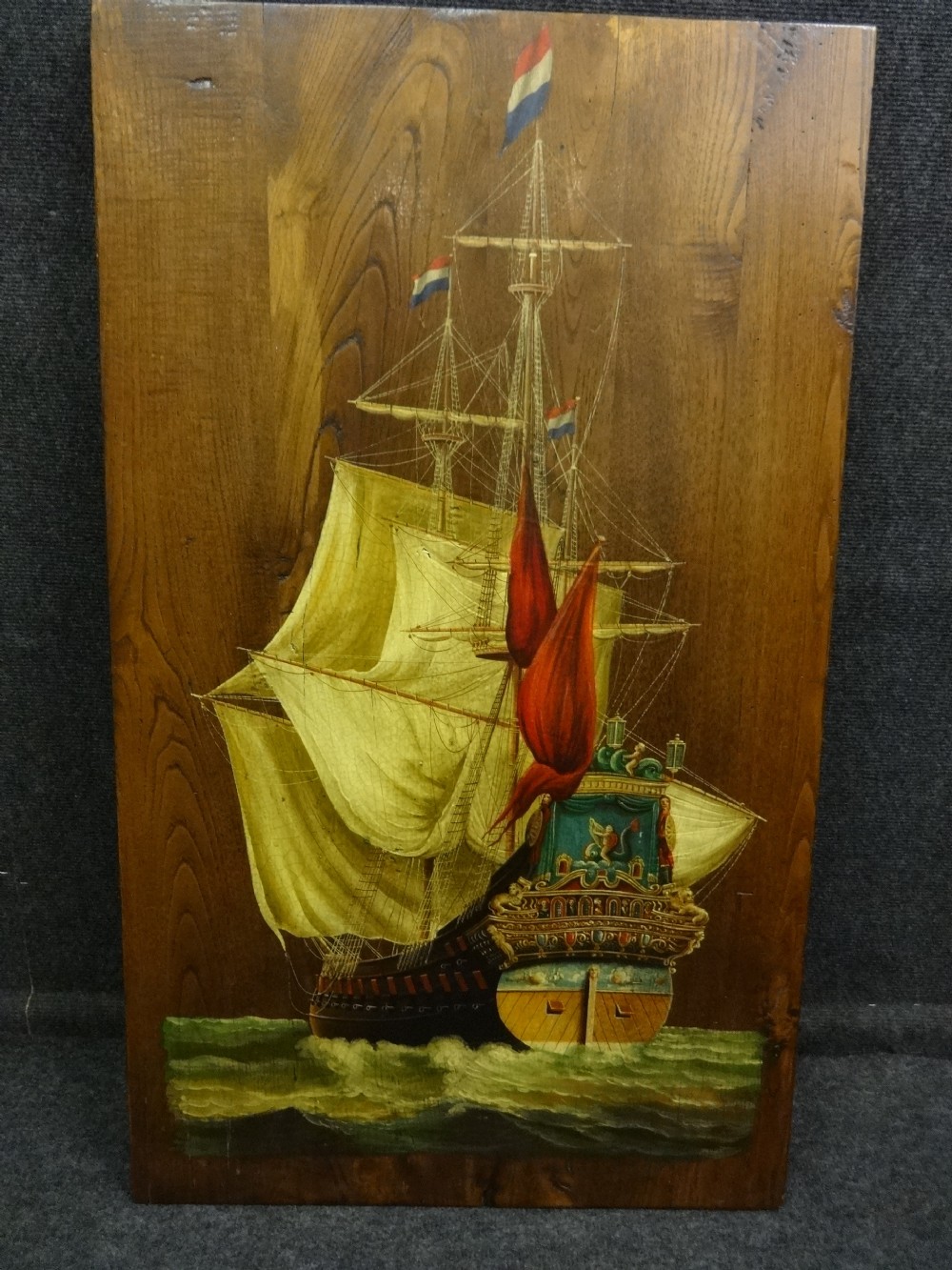 Oil on Elm Panel