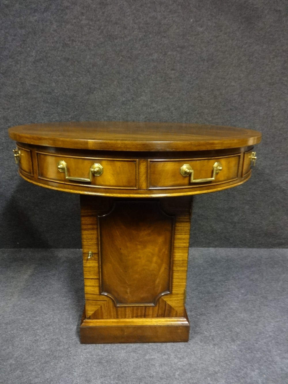 Mahogany Drum Table