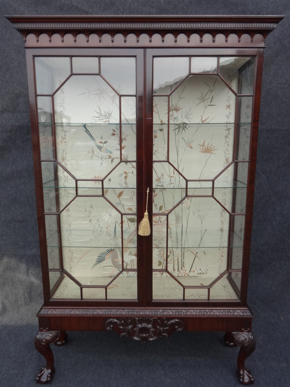 Superb Chippendale Display Cabinet
