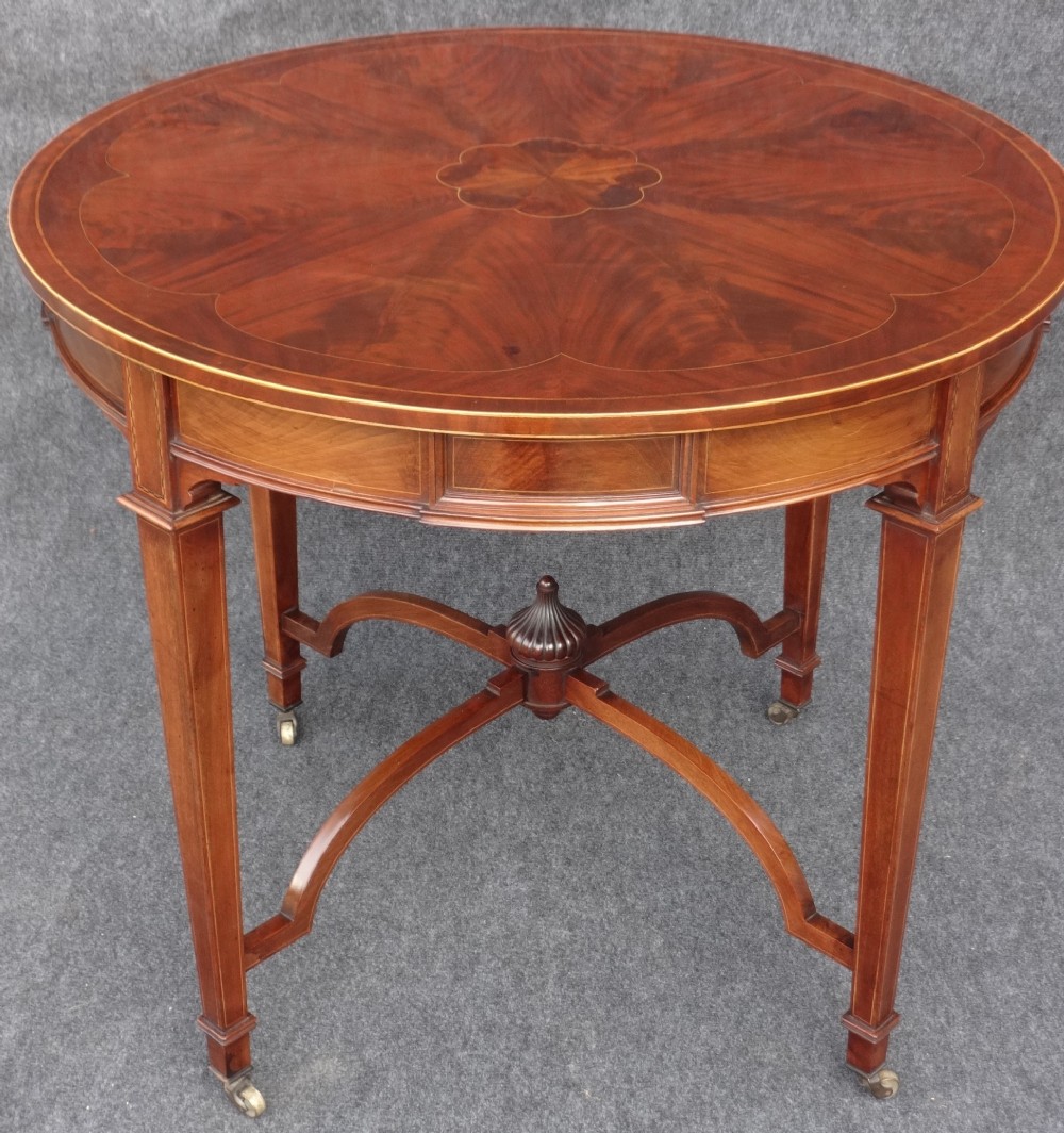 Stunning Inlaid Center Table