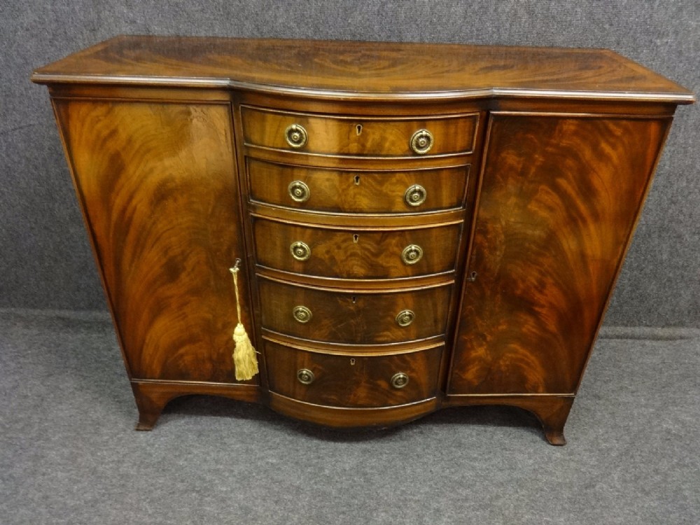 Stunning Miniature Mahogany Sideboard/ Sidecabinet c.1920