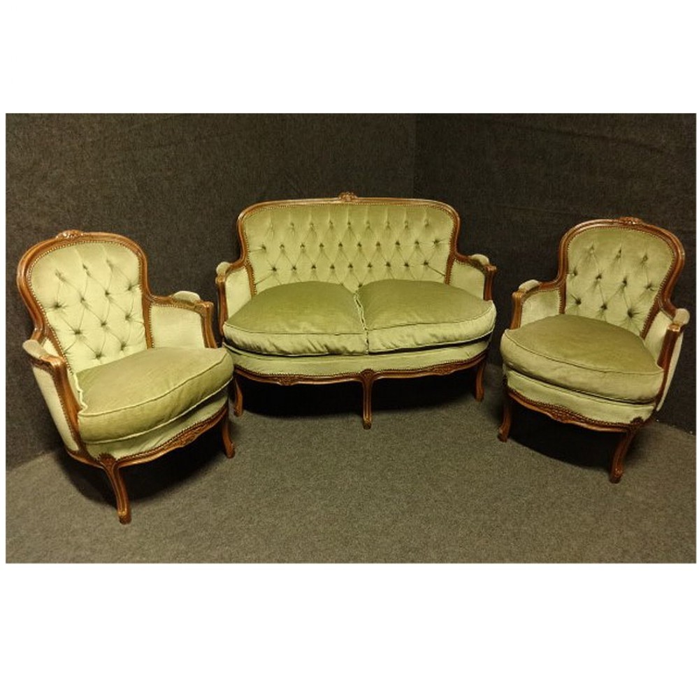 French Walnut Salon Suite