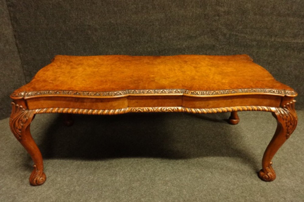 Top Quality Burr Walnut Coffee Table 