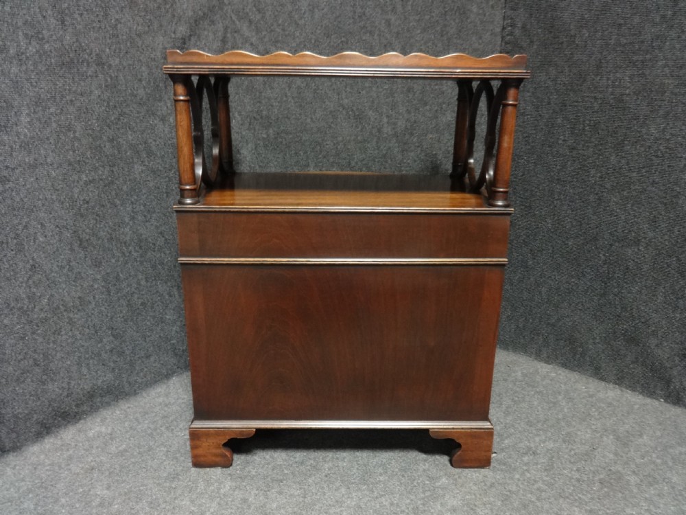 Excellent Quality Serpentine Inlaid Freestanding Sidecabinet View V