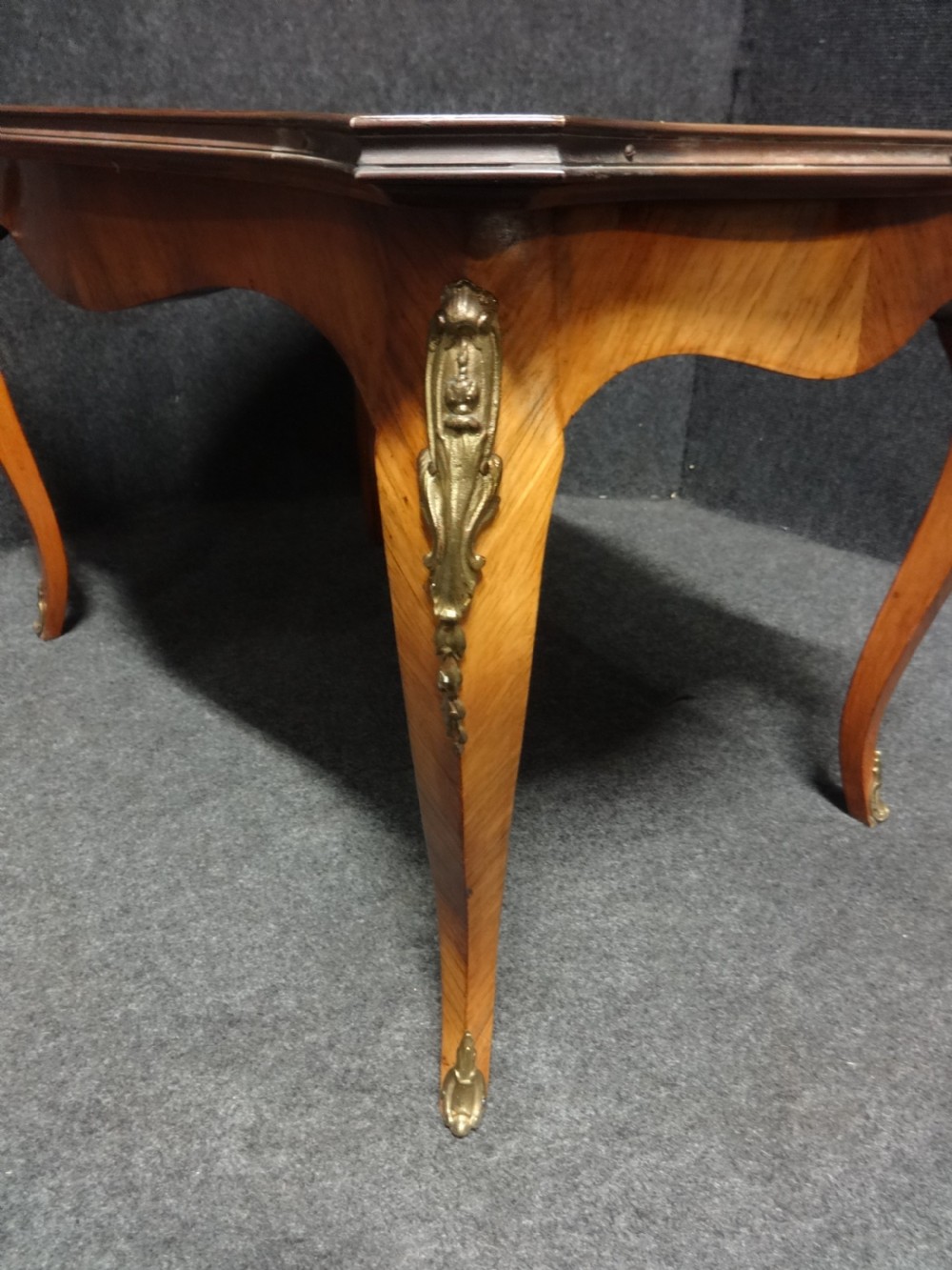 Very Good French Kingwood Parquetry Coffee Table View IV