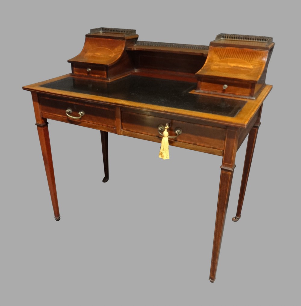Pretty Ladies Inlaid Carlton House Desk