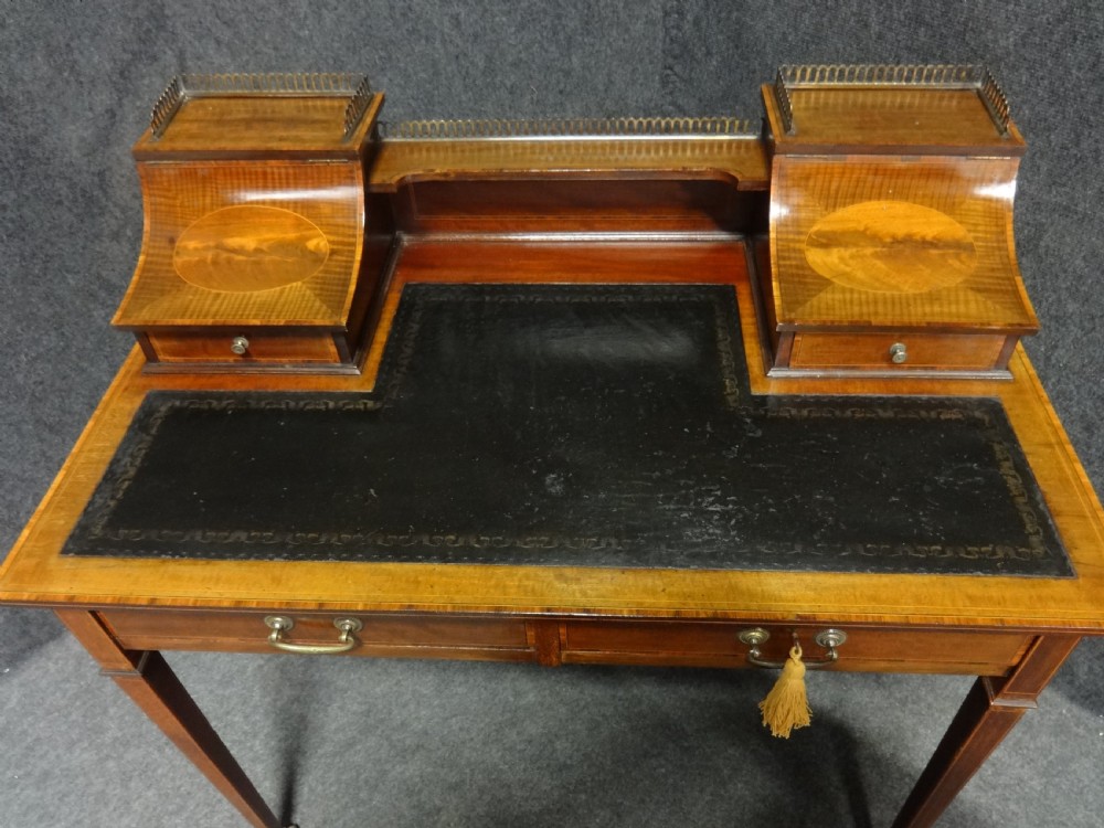 Pretty Ladies Inlaid Carlton House Desk View VI
