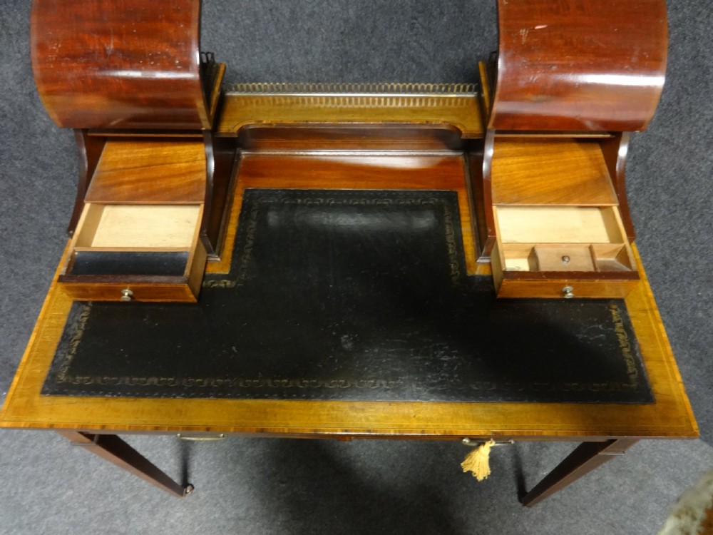 Pretty Ladies Inlaid Carlton House Desk View VIII