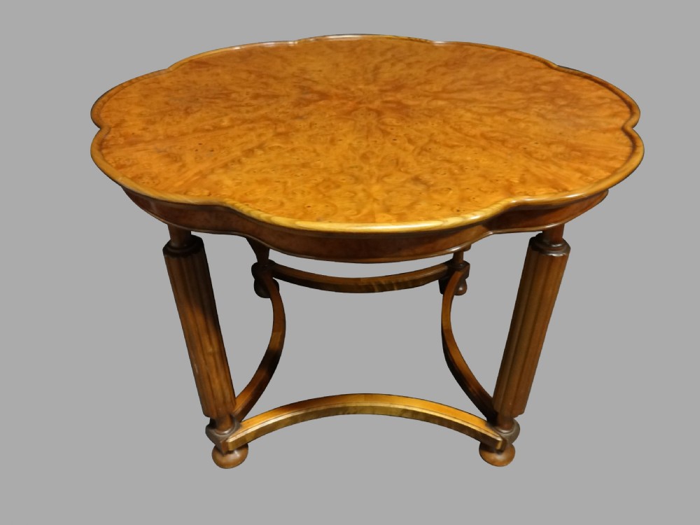 Good Burr Elm Occasional Coffee Table