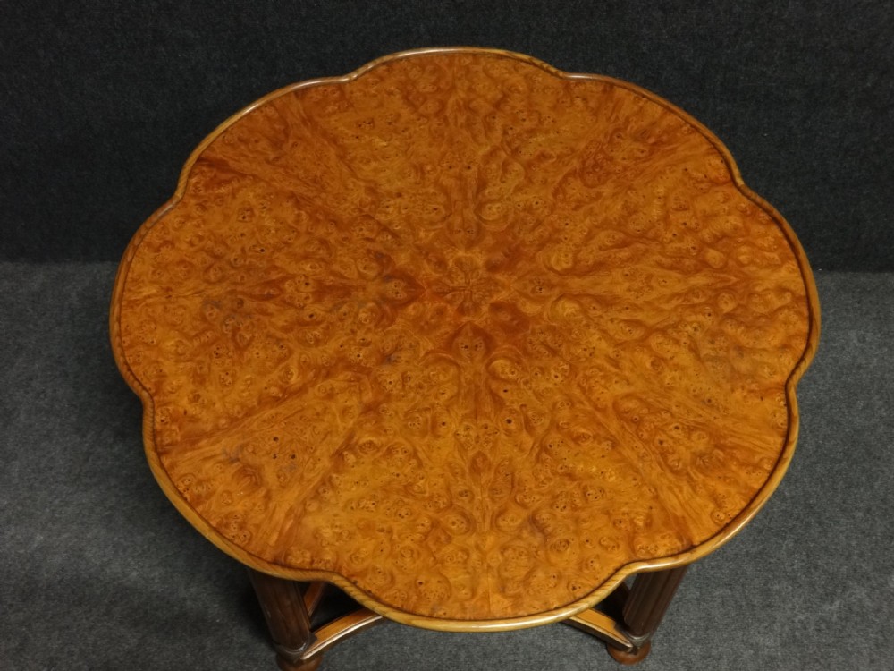 Good Burr Elm Occasional Coffee Table View II