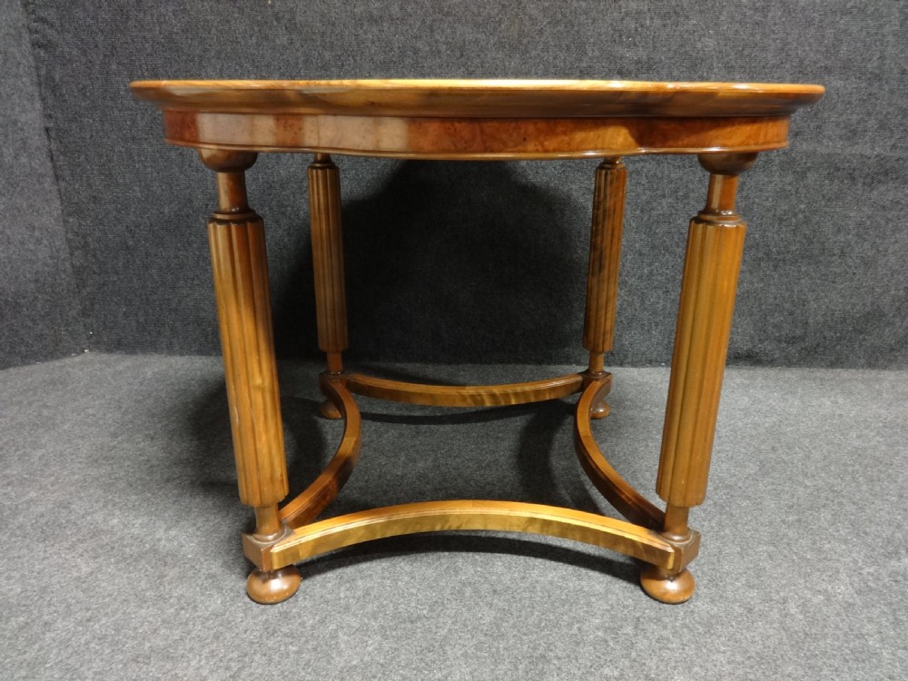 Good Burr Elm Occasional Coffee Table View III