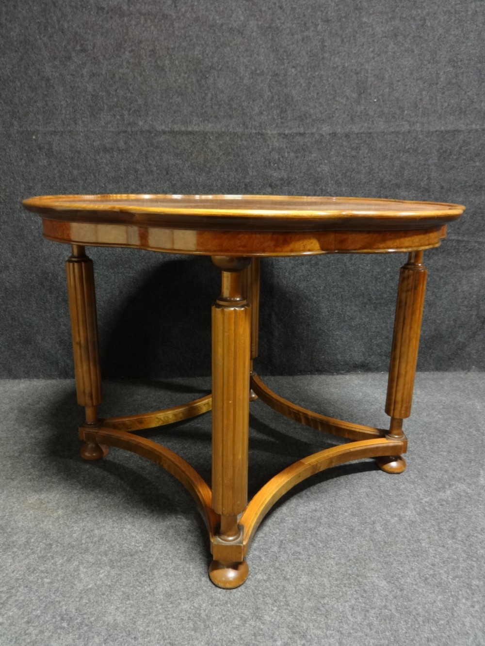 Good Burr Elm Occasional Coffee Table View IV