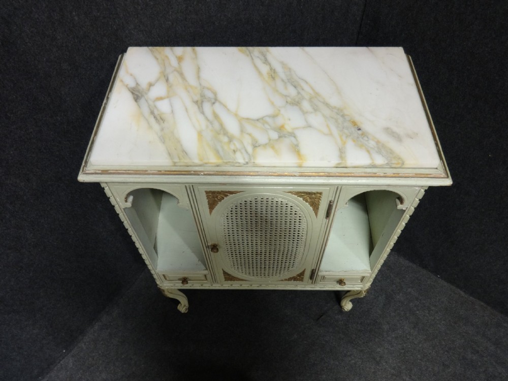 Very Pretty French Painted Cabinet View III
