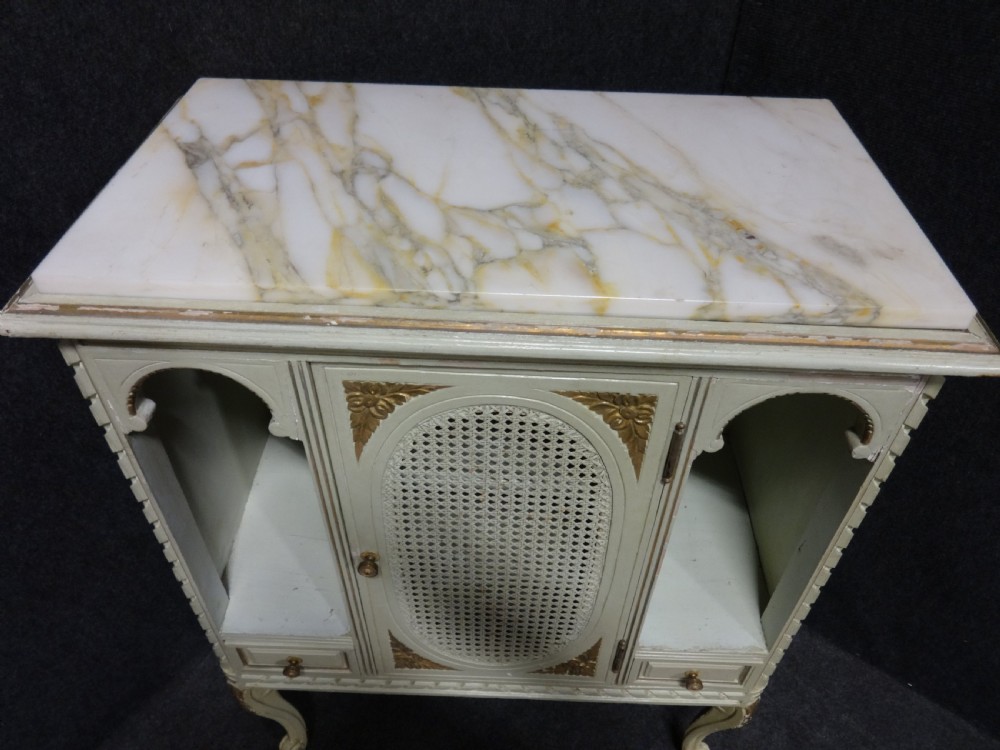 Very Pretty French Painted Cabinet View V