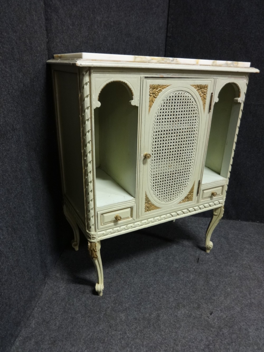 Very Pretty French Painted Cabinet View VI