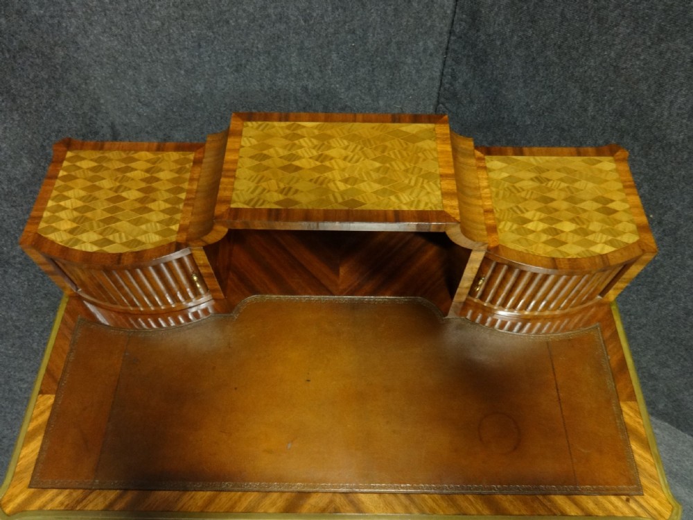Outstanding French Freestanding Parquetry Ladies Desk View III