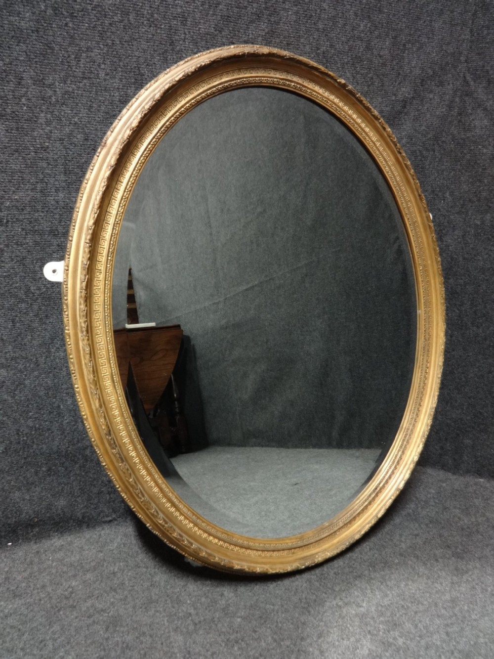 Very good Victorian Oval Gilt Mirror View VI